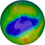 Antarctic Ozone 2005-10-25